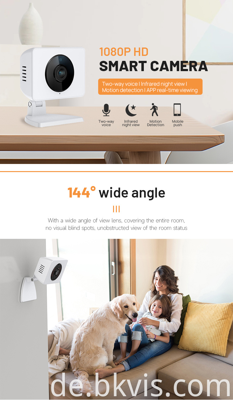 Indoor Smart Camera Home Baby Monitor Camera